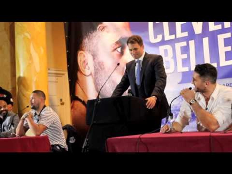 NATHAN CLEVERLY v TONY BELLEW FULL CARDIFF PRESS CONFERENCE WITH EDDIE HEARN