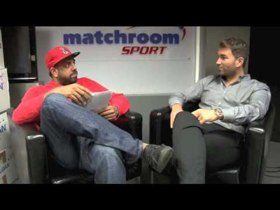 EDDIE HEARN Q & A (WITH KUGAN CASSIUS) - PART TWO (INC. o2 TICKET-GIVEAWAY) / iFL TV / SEPT 30th '14