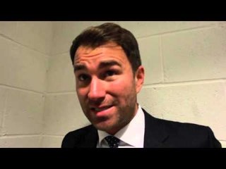 EDDIE HEARN POST-SHOW INTERVIEW - TALKS WARRINGTON, ROSE, BURNS & CALLUM SMITH / BATTLE LINES
