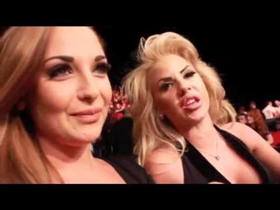 INTRODUCING ... DAISY WATTS (NEW MATCHROOM RING-CARD GIRL) WITH HANNAH ELIZABETH & SARA BEVERLEY