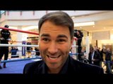 EDDIE HEARN ON ANTHONY JOSHUA, JOSH WARRINGTON, RICKY BURNS, SCOTT QUIGG , AUDLEY & KIMBO SLICE