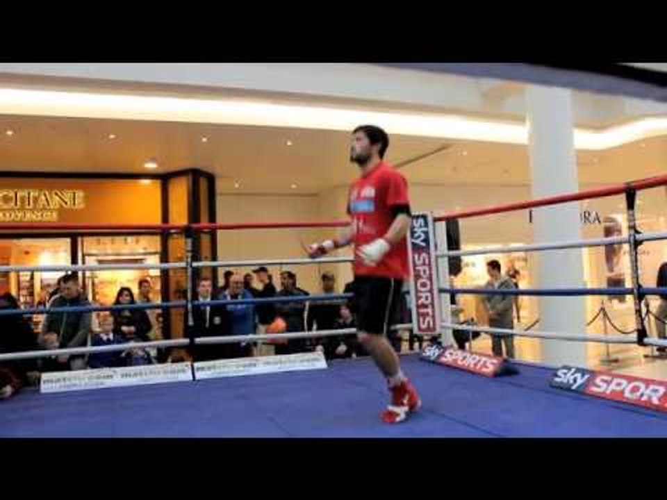 JOHN RYDER SKIPPING WORK @ OPEN TO PUBLIC MEDIA WORKOUT IN WATFORD / iFL TV