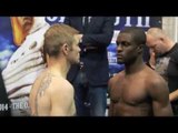 OHARA DAVIES v ANDY HARRIS - OFFICIAL WEIGH IN VIDEO / MOMENT OF TRUTH