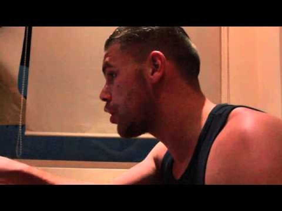 EXCLUSIVE FROM SPAIN BILLY JOE SAUNDERS ENAGING IN SKYPE PRESS