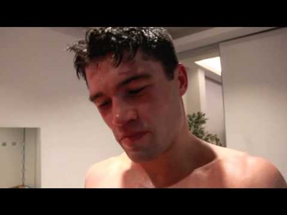 JOHN RYDER CLAIMS 5th ROUND TKO WIN OVER THEOPHILUS TETTE - POST FIGHT INTERVIEW