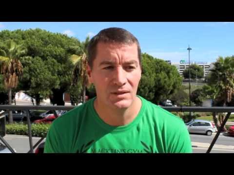 TRAINER DANNY VAUGHAN TALKS DERRY MATHEWS v ADAM DINGSDALE LIVERPOOL ECHO ARENA & LIFE IN THE MGM