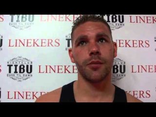 BILLY JOE SAUNDERS -  'I'LL GIVE EUBANK JNR £20k NOT TO FIGHT IN LIVERPOOL!' / INTERVIEW FOR iFL TV