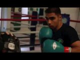 HOT PROSPECT YUSUF SAFA & LEE WILKINS PAD SESSION @ BODYSHOTS GYM - iFL TV TRAINING FOOTAGE