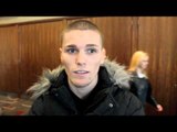 STEVEN LEWIS - 'I CANT WAIT TO BOX IN FRONT MY HOME CITY LIVERPOOL BOXING FANS ARE GREAT'
