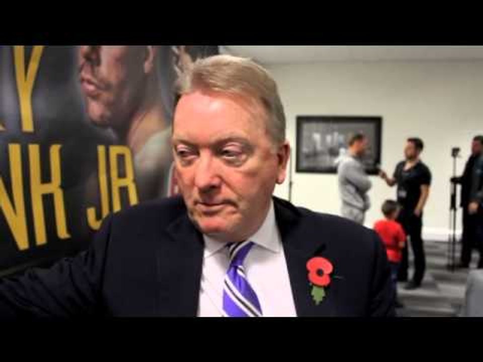 FRANK WARREN ON £50,000 ESCROW DEMAND FROM CHRIS EUBANK SNR & CHRIS EUBANK JNR NO SHOW / BAD BLOOD