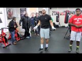 ARFAN 'THE MAJOR' IQBAL SKIPPING WORKOUT @ TEAM FURY GYM / iFL TV