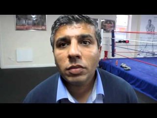 ASIF VALI- 'I CANT THANK THE BOXING WORLD ENOUGH FOR THIER SUPPORT GOD WILLING EVERYTHING WILL BE OK