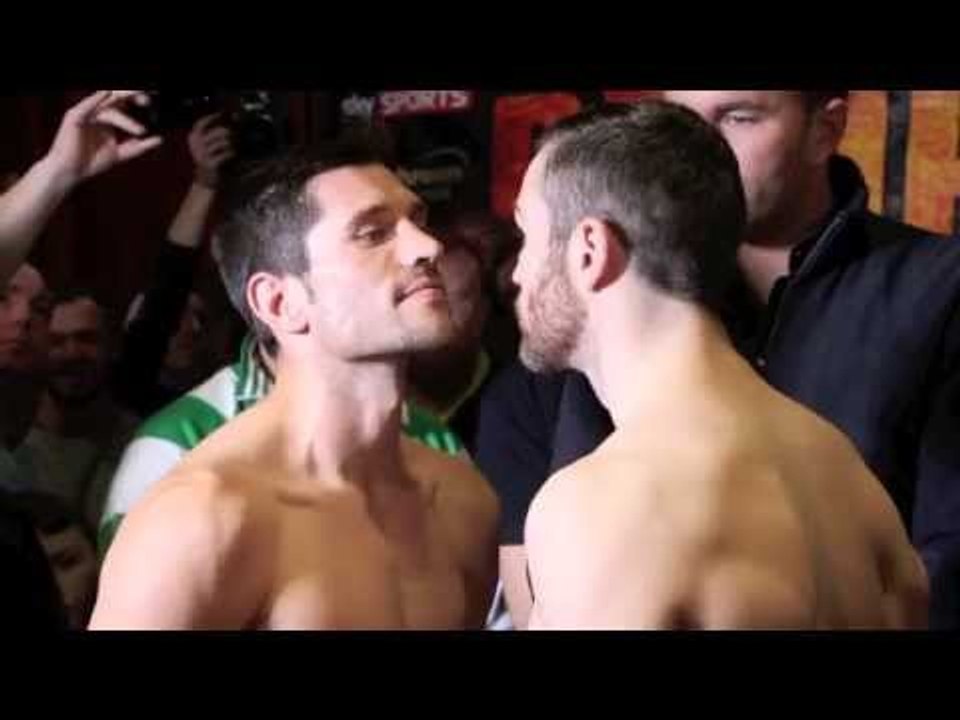 MATTHEW MACKLIN v JORGE SEBASTIEN HEILAND - OFFICIAL WEIGH IN FROM DUBLIN / RETURN OF THE MACK