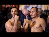 KAL YAFAI v EVERTH BRICENO - OFFICIAL WEIGH IN FROM DUBLIN / RETURN OF THE MACK