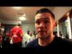 LUKE KEELER REMAINS UNDEFEATED WITH FIRST ROUND TKO WIN OVER GARY BOULDEN - POST FIGHT INTERVIEW