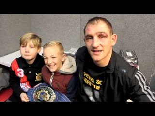 LENNY DAWS WINS EU TITLE IN EMPHATIC STYLE & SENDS A MESSAGE TO EBU CHAMPION MICHELLE DE ROCCO
