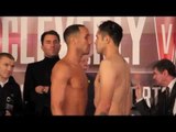 JAMES DeGALE v MARCO ANTONIO PERIBAN - OFFICIAL WEIGH IN FROM LIVERPOOL / CLEVERLY v BELLEW 2