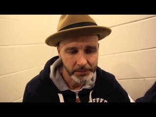 PADDY FITZPATRICK REACTS TO GEORGE GROVES 7th ROUND STOPPAGE OF DENIS DOUGLIN