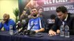 CLEVERLY v BELLEW 2 - POST-FIGHT PRESS CONFERENCE - TONY BELLEW & EDDIE HEARN