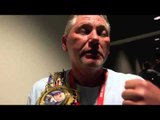 TOM SAUNDERS SNR (FATHER TO BILLY JOE) BLASTS CHRIS EUBANK SNR & REACTS TO SON'S WIN OVER EUBANK JNR