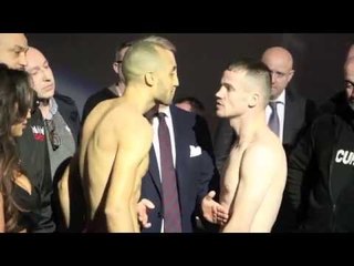 FRANKIE GAVIN v BRADLEY SKEETE - OFFICIAL WEIGH IN FROM EMPIRE CINEMA / BAD BLOOD