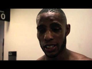 ANDREW ROBINSON CONGRATULATES FRANK BUGLIONI & REACTS TO FIRST PROFESSIONAL DEFEAT.