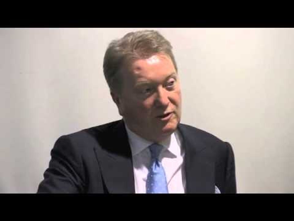 FRANK WARREN - 'FIGHTING CHRIS EUBANK JNR HAS RAISED BILLY JOE SAUNDERS' PROFILE' / BAD BLOOD