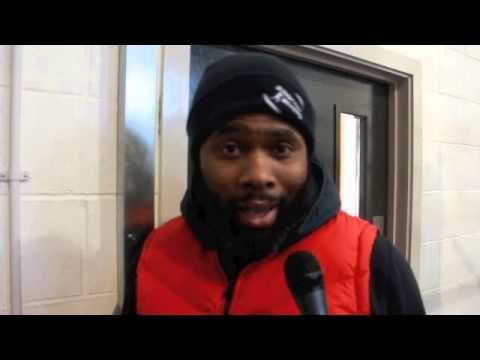 DON CHARLES INTRODUCES IFL TV TO THE REST OF TEAM CHISORA / BAD BLOOD / FURY v CHISORA