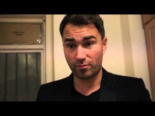EDDIE HEARN TALKS PRE-PRIZEFIGHTER, GOING TO LAS VEGAS, AMIR KHAN & CHRIS EUBANK JNR
