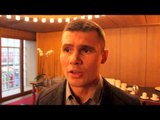 MARTIN MURRAY - 'I LOVE BEING THE UNDER DOG I LIVE FOR BIG FIGHTS' / GOLOVKIN v MURRAY FEBRUARY 28th