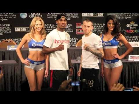 JERMALL CHARLO v LENNY BOTTAI FACE OFF @ FINAL PRESS CONFERENCE / ROYAL BATTLE