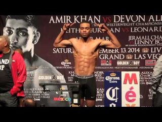 ERROL SPENCE JNR v JAVIER CASTRO - OFFICIAL WEIGH IN FROM LAS VEGAS / ROYAL BATTLE