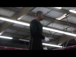 MATT KOROBOV TRAINING FOOTAGE - SKIPPING - @ TOP RANK GYM AHEAD OF WORLD TITLE FIGHT AGAINST LEE