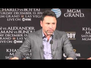 'I NOW KNOW WHY FLOYD MAYWEATHER DOESN'T WANT TO FIGHT AMIR KHAN' - OSCAR DE LA HOYA