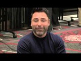 OSCAR DE LA HOYA ON HOW HIM & BOB ARUM SPOKE AFTER YEARS & SAYS THEY'RE 'ON THE SAME PAGE' / IFL TV