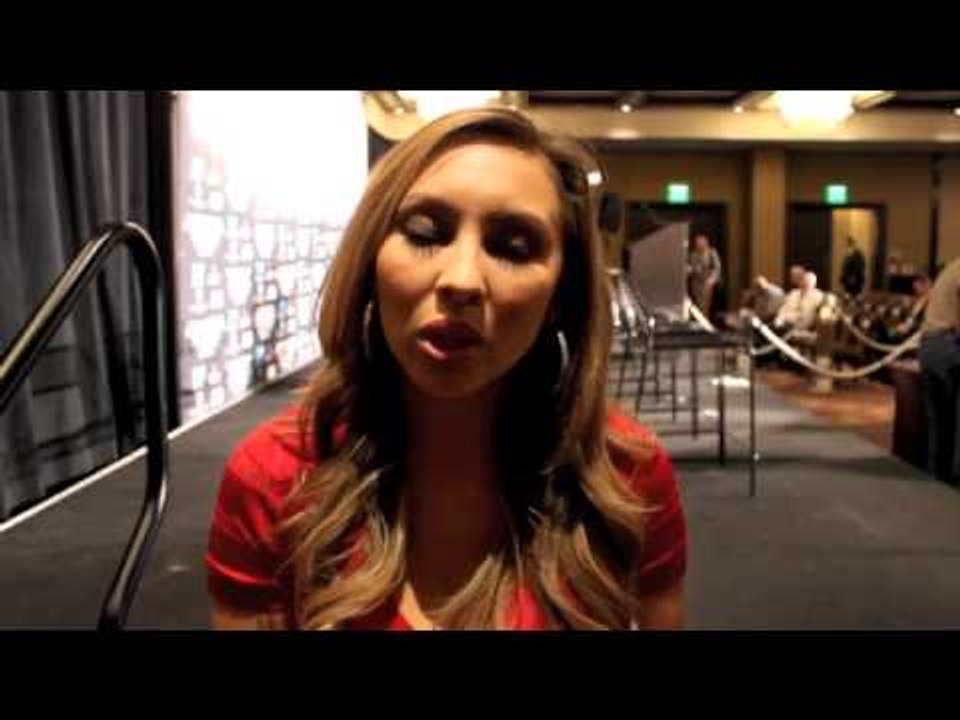 CRYSTINA PONCHER TALKS ANDY LEE WINNING WBO CROWN & TIMOTHY BRADLEY v DIEGO CHAVES ENDING IN A DRAW