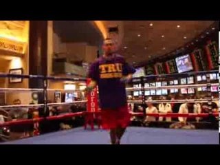 FIDEL MALDONADO SKIPPING WORKOUT @ MGM GRAND LAS VEGAS