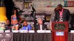 DEONTAY WILDERS HEATED WAR SPEECH TO BERMANE STIVERNE @ MGM PRESS CONFERENCE (EXPLOSIVE)