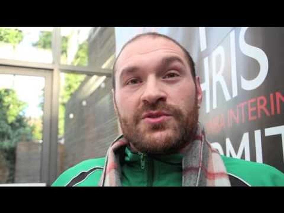 TYSON FURY ON WLADIMIR KLITSCHKO, DEONTAY WILDER BECOMING WORLD CHAMPION & CHRISTIAN HAMMER.
