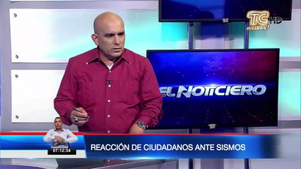 Reacción de ciudadanos ante sismos