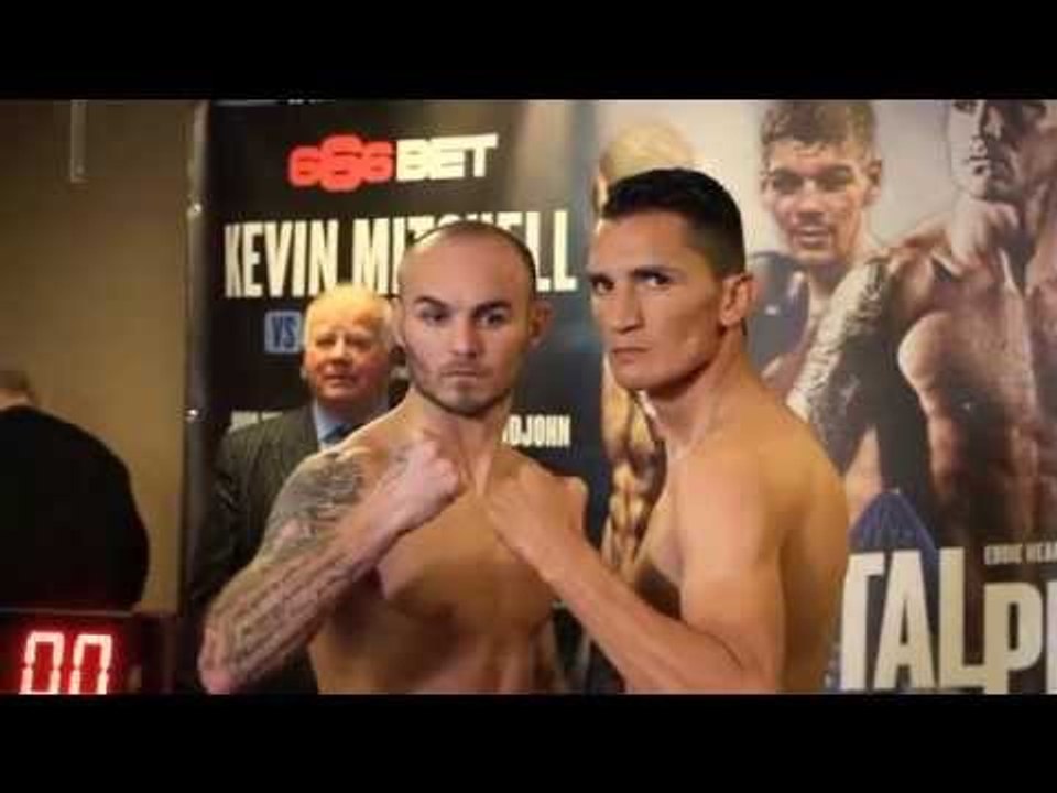 KEVIN MITCHELL v DANIEL ESTRADA - OFFICIAL WEIGH IN VIDEO / CAPITAL PUNISHMENT