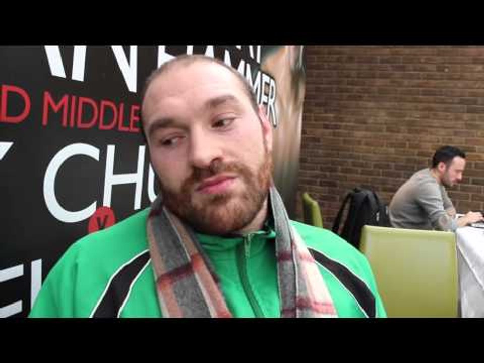 TYSON FURY - 'ID RATHER FIGHT WLADIMIR KLITSCHKO BUT THE DEONTAY WILDER FIGHT COULD BE MASSIVE'