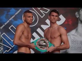CALLUM SMITH v CHRISTOPHER REBRASSE - OFFICIAL WEIGH IN VIDEO (LIVERPOOL) / ALL OR NOTHING