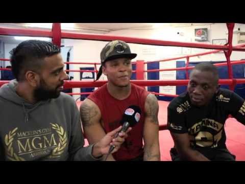 PROSPECT ANTHONY YARDE (WITH TUNDE AJAYI) TALK TO KUGAN CASSIUS AHEAD OF 3RD PRO-FIGHT
