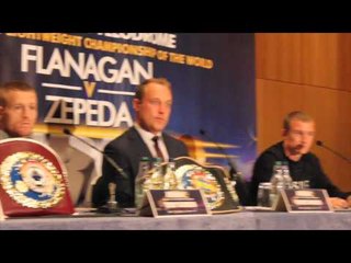 TERRY FLANAGAN v JOSE ZEPEDA FULL PRESS CONFERENCE WITH PAUL BUTLER JACK CATTERALL