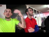 DERRY MATHEWS & JOE SELKIRK DISCUSSING HAIR LOSS WHILST TRAINING @ MACKLIN'S GYM MARBELLA