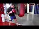 HEAVYBAG WORK OUT WITH PETER McDONAGH @ MGM MARBELLA / iFL TV