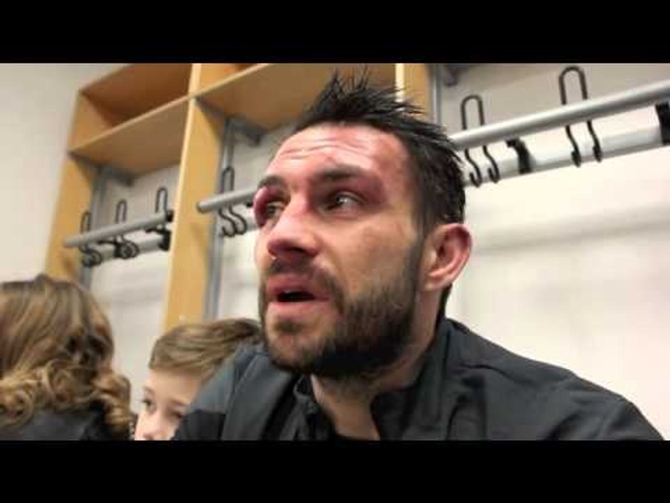 PAUL SMITH REACTS TO A DISAPPOINTING DEFEAT IN BERLIN - POST FIGHT INTERVIEW / SMITH v ABRAHAM 2
