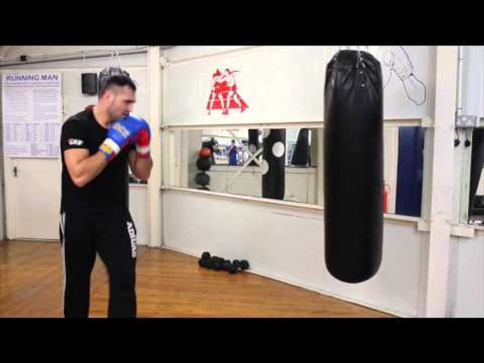 CHRISTIAN HAMMER HEAVYBAG WORKOUT AHEAD OF O32 CLASH WITH TYSON FURY / FURY v HAMMER