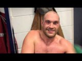 TYSON FURY OUTCLASSES CHRISTIAN HAMMER TO CLAIM TKO WIN @ THE O2 - POST FIGHT INTERVIEW FOR IFL TV